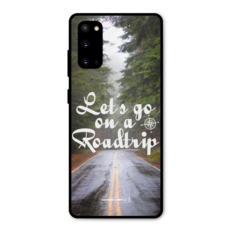 Lets go on a Roadtrip Metal Back Case for Galaxy S20