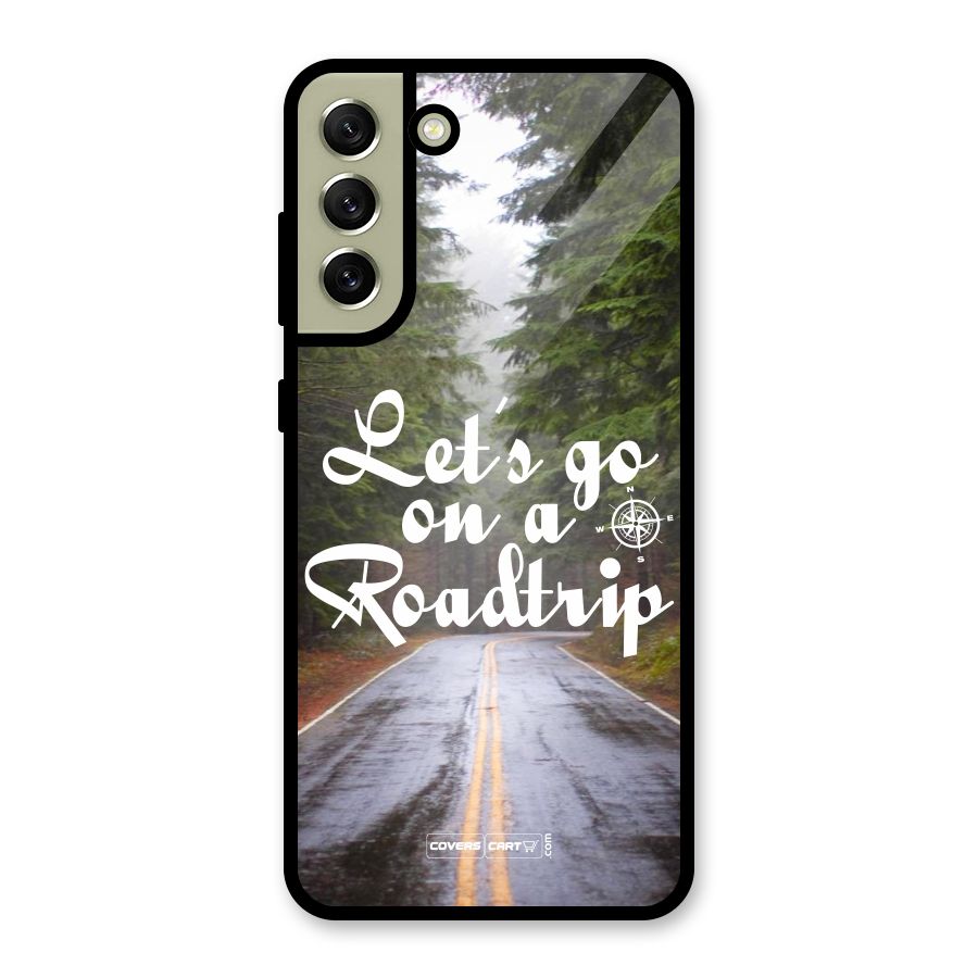 Lets go on a Roadtrip Metal Back Case for Galaxy S21 FE 5G (2023)