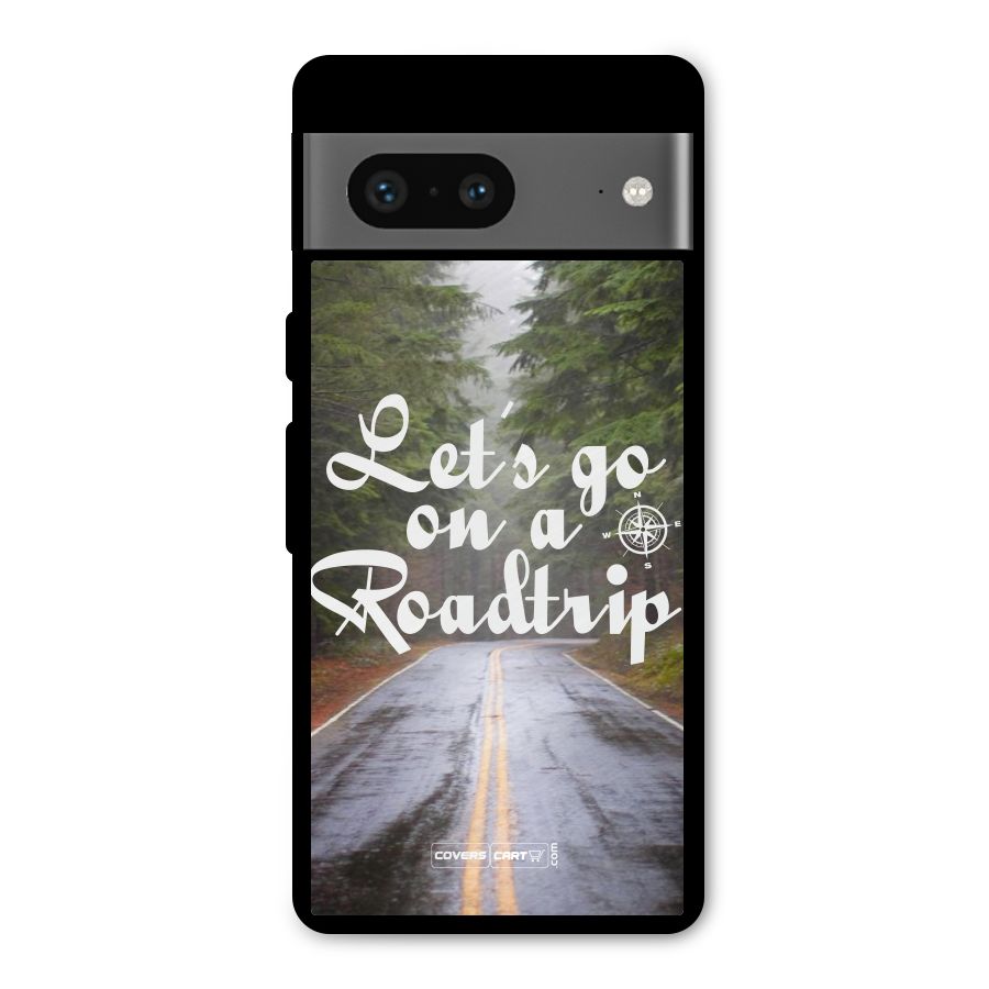 Lets go on a Roadtrip Metal Back Case for Google Pixel 7