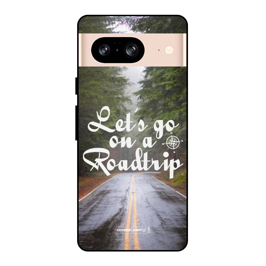 Lets go on a Roadtrip Metal Back Case for Google Pixel 8