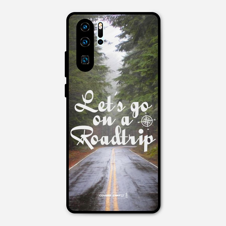 Lets go on a Roadtrip Metal Back Case for Huawei P30 Pro