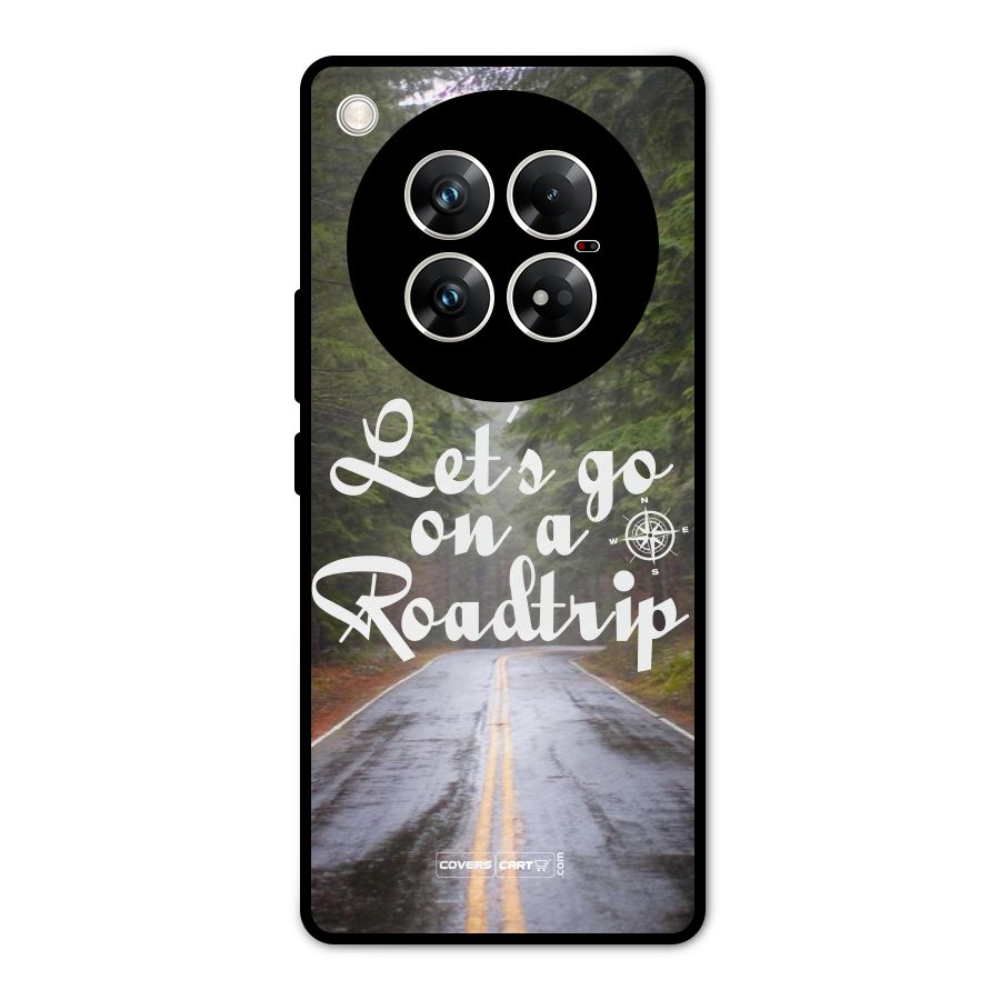Lets go on a Roadtrip Metal Back Case for Infinix Zero 40 5G