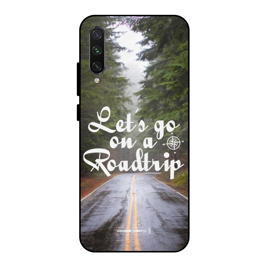 Lets go on a Roadtrip Metal Back Case for Mi A3