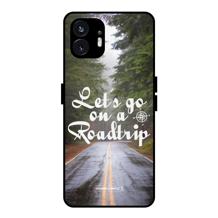 Lets go on a Roadtrip Metal Back Case for Nothing Phone 2