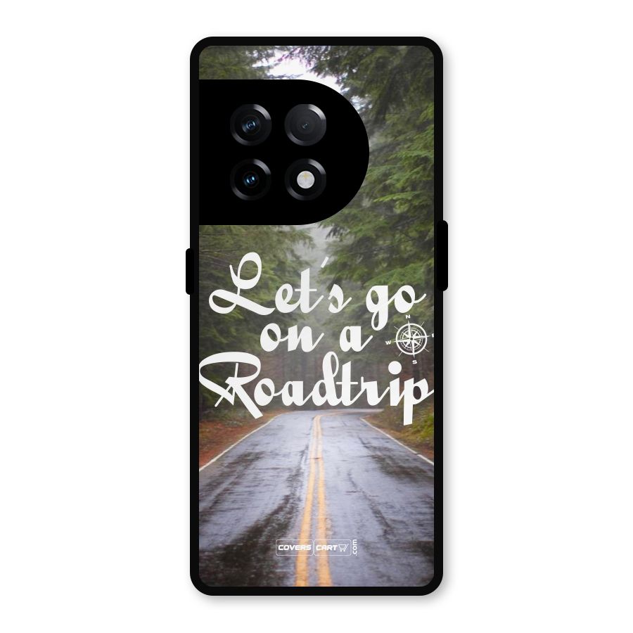 Lets go on a Roadtrip Metal Back Case for OnePlus 11R