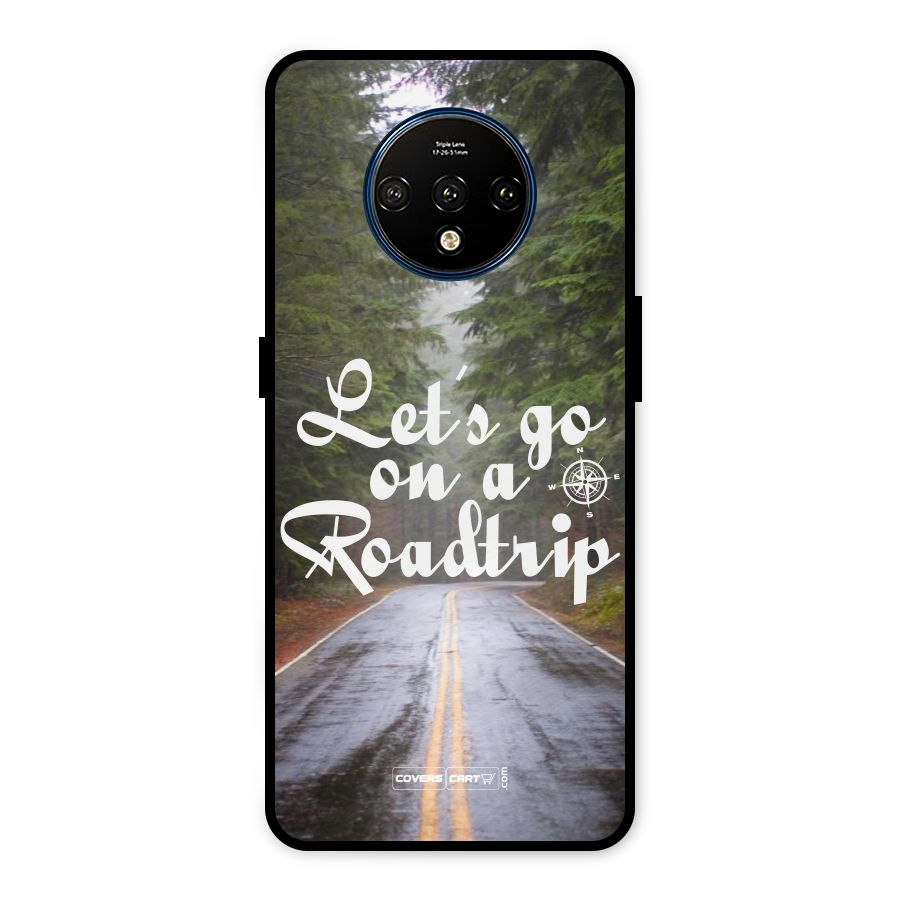 Lets go on a Roadtrip Metal Back Case for OnePlus 7T