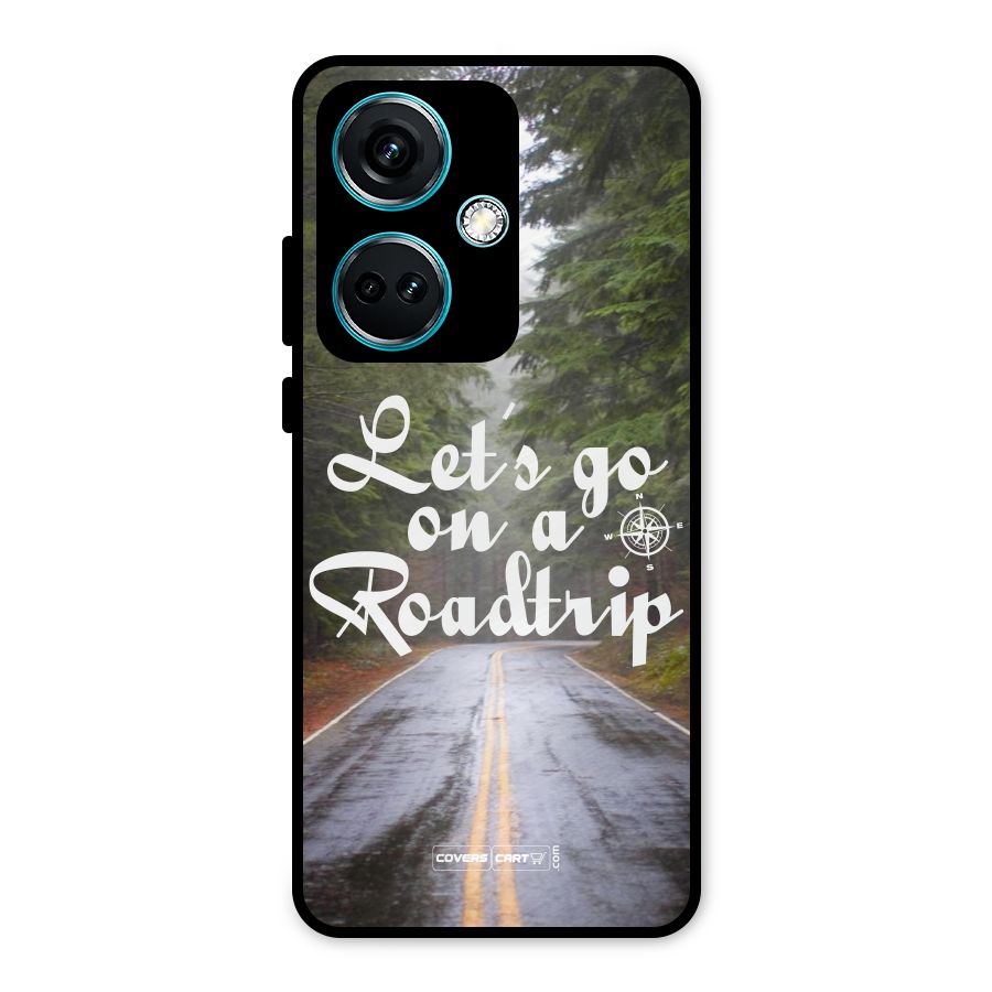 Lets go on a Roadtrip Metal Back Case for OnePlus Nord CE 3 5G