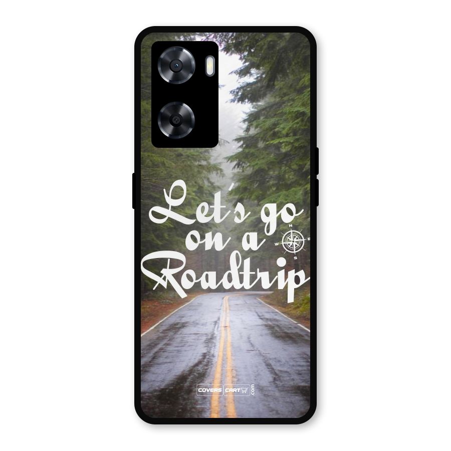 Lets go on a Roadtrip Metal Back Case for OnePlus Nord N20 SE