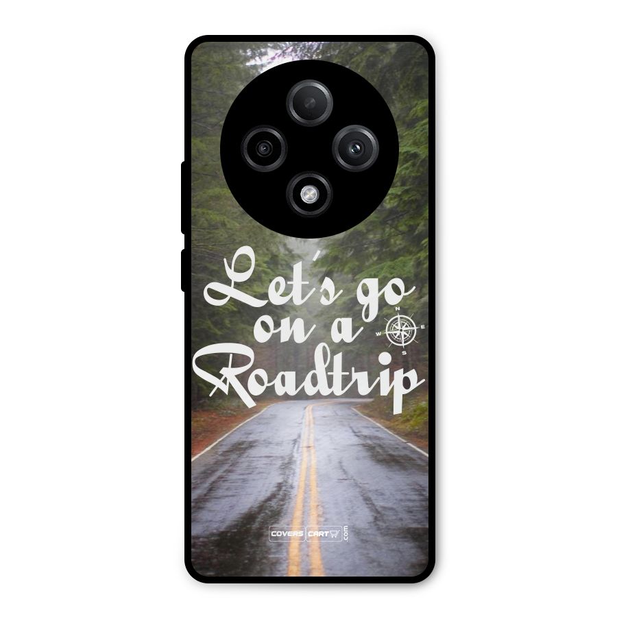 Lets go on a Roadtrip Metal Back Case for Oppo F27 Pro Plus
