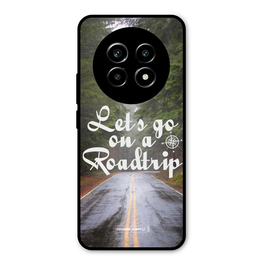 Lets go on a Roadtrip Metal Back Case for Realme 13 Pro
