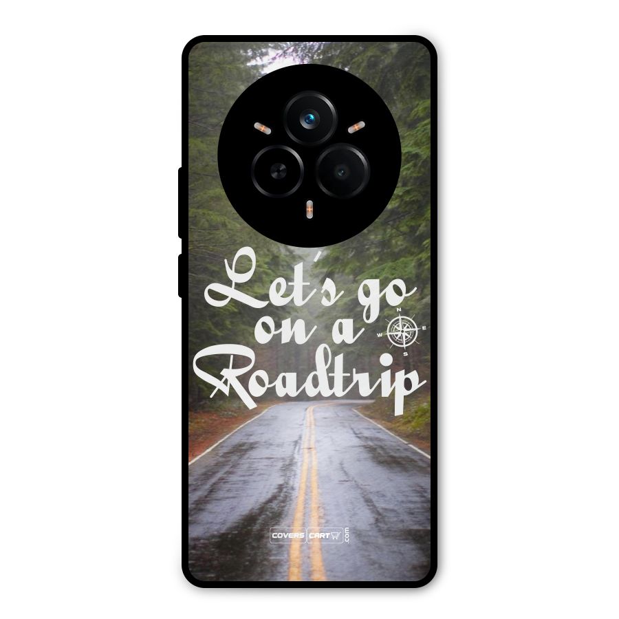 Lets go on a Roadtrip Metal Back Case for Realme 14 Pro