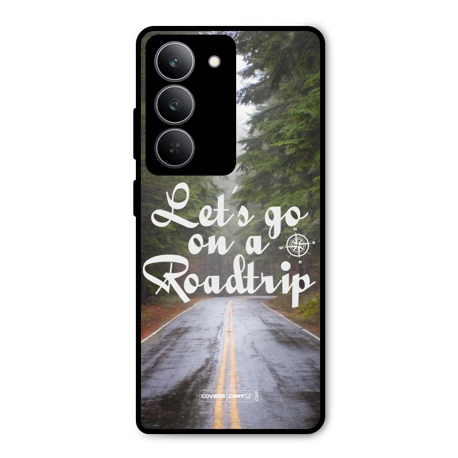 Lets go on a Roadtrip Metal Back Case for Realme 14x