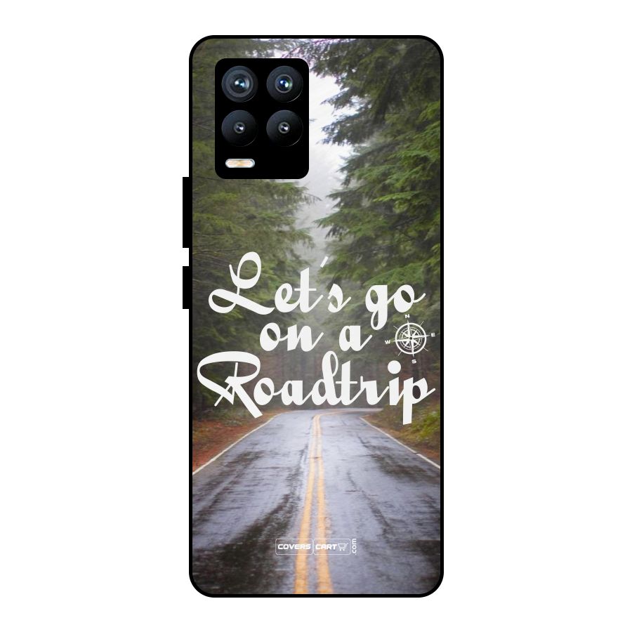 Lets go on a Roadtrip Metal Back Case for Realme 8 Pro