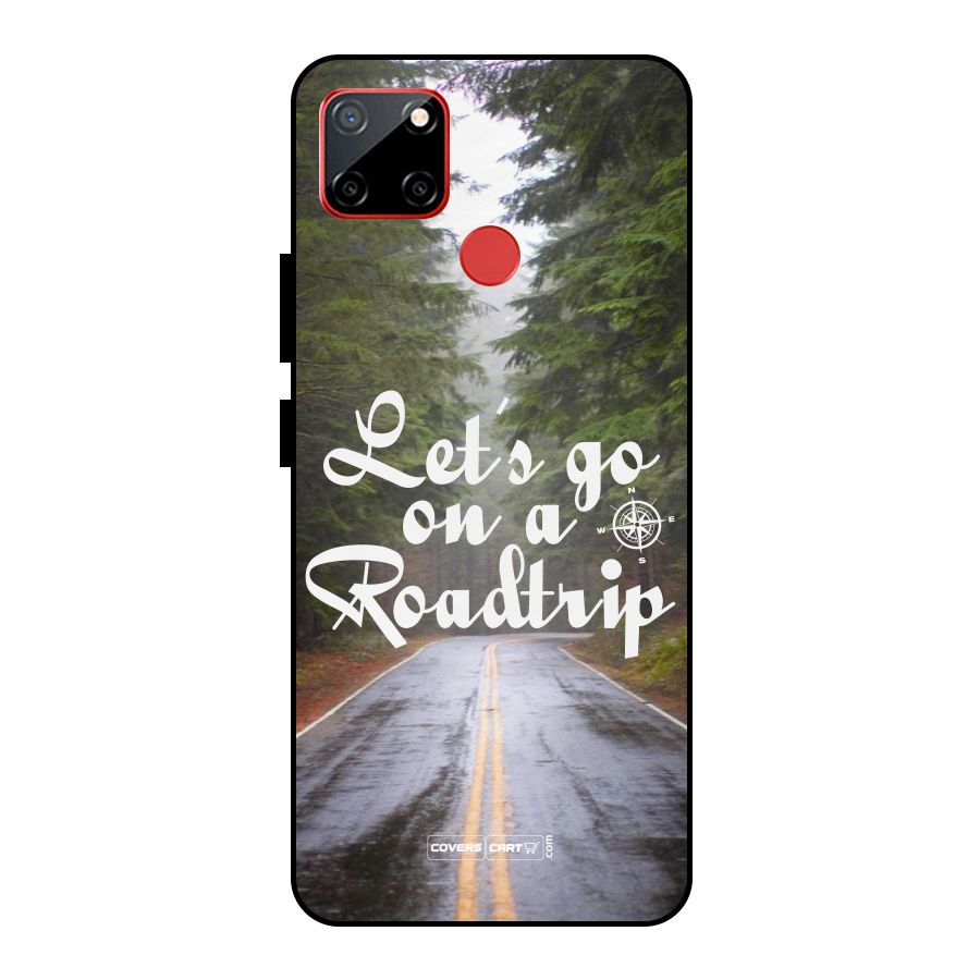 Lets go on a Roadtrip Metal Back Case for Realme C12