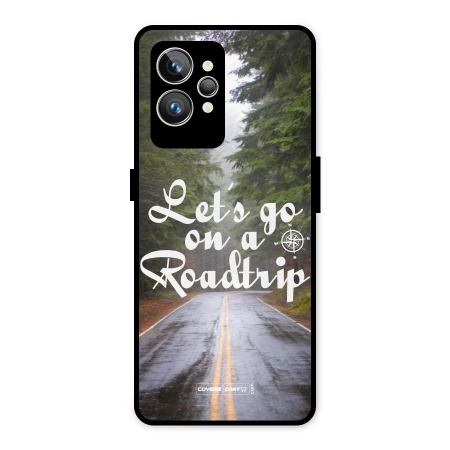 Lets go on a Roadtrip Metal Back Case for Realme GT2 Pro