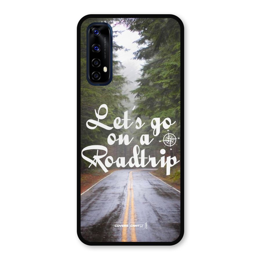 Lets go on a Roadtrip Metal Back Case for Realme Narzo 20 Pro