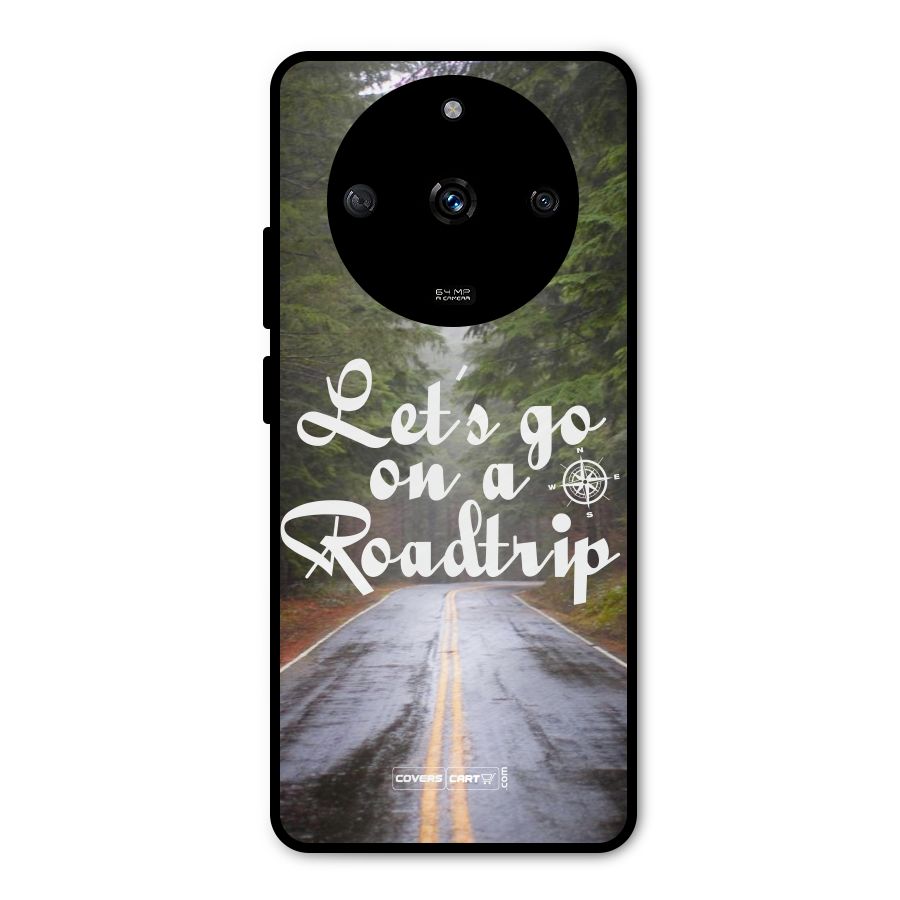 Lets go on a Roadtrip Metal Back Case for Realme Narzo 60 5G