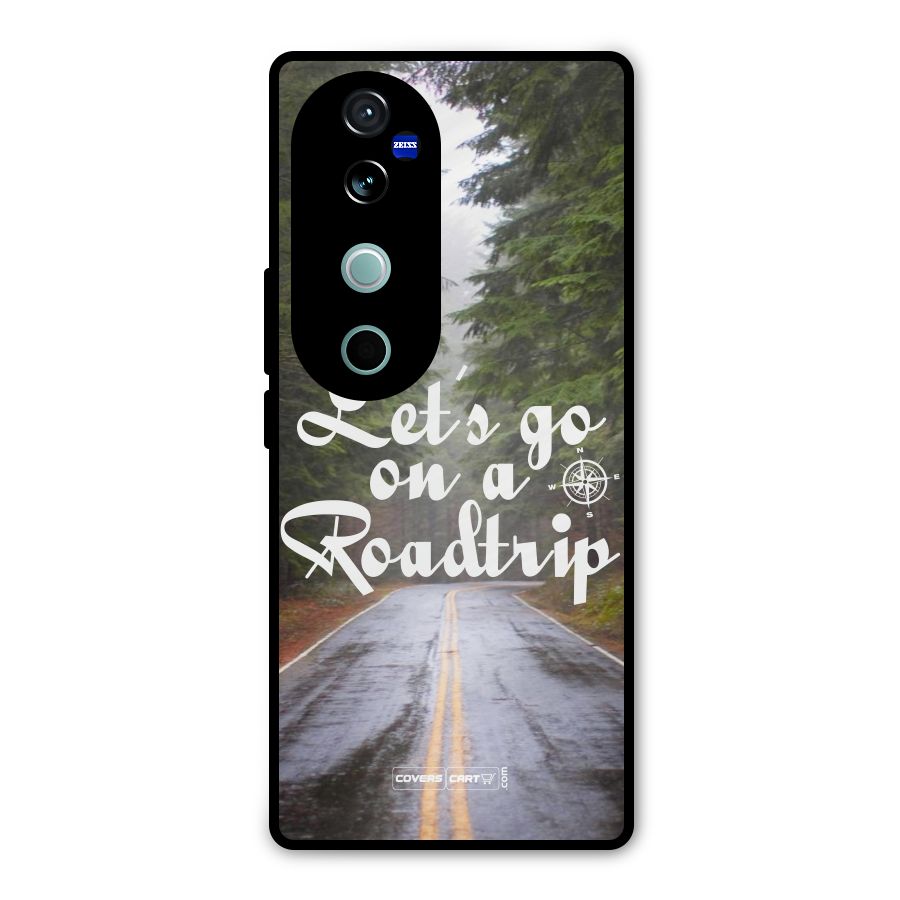 Lets go on a Roadtrip Metal Back Case for Vivo V40