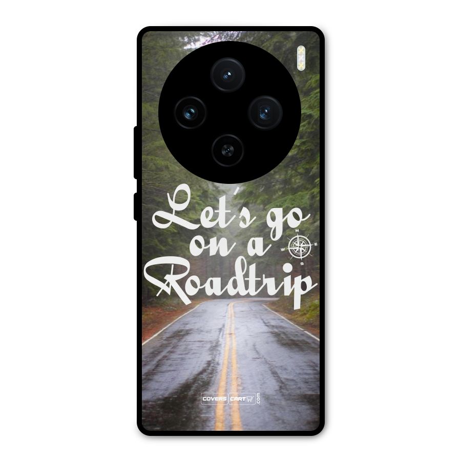 Lets go on a Roadtrip Metal Back Case for Vivo X100