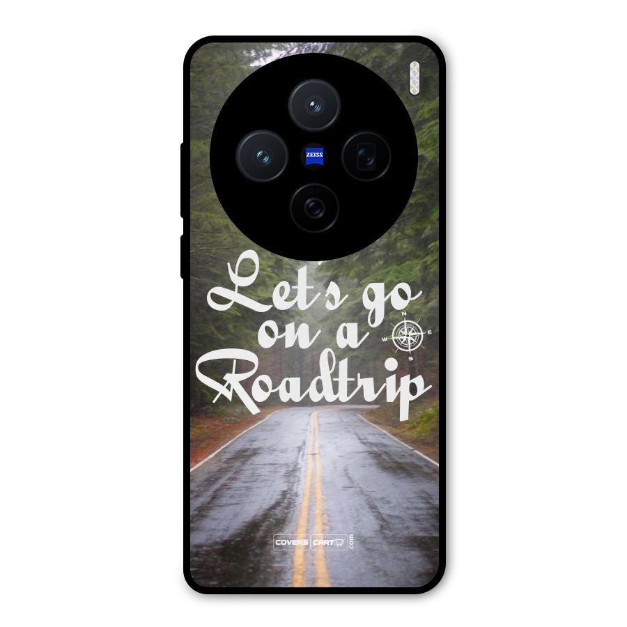 Lets go on a Roadtrip Metal Back Case for Vivo X200