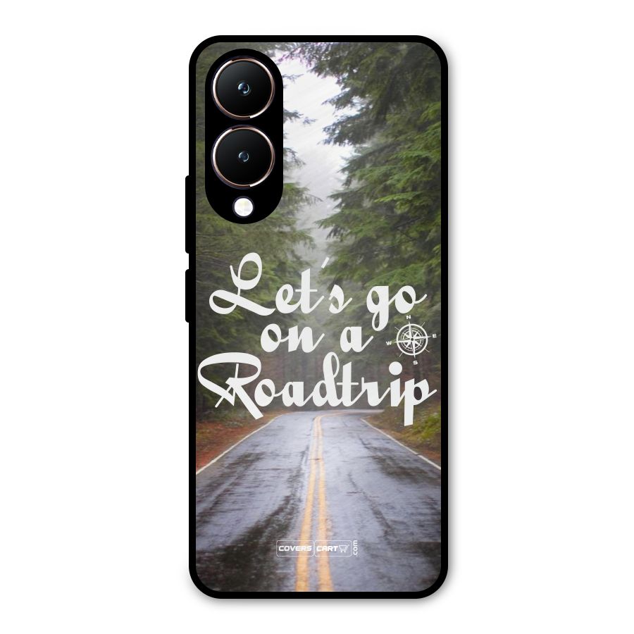 Lets go on a Roadtrip Metal Back Case for Vivo Y28