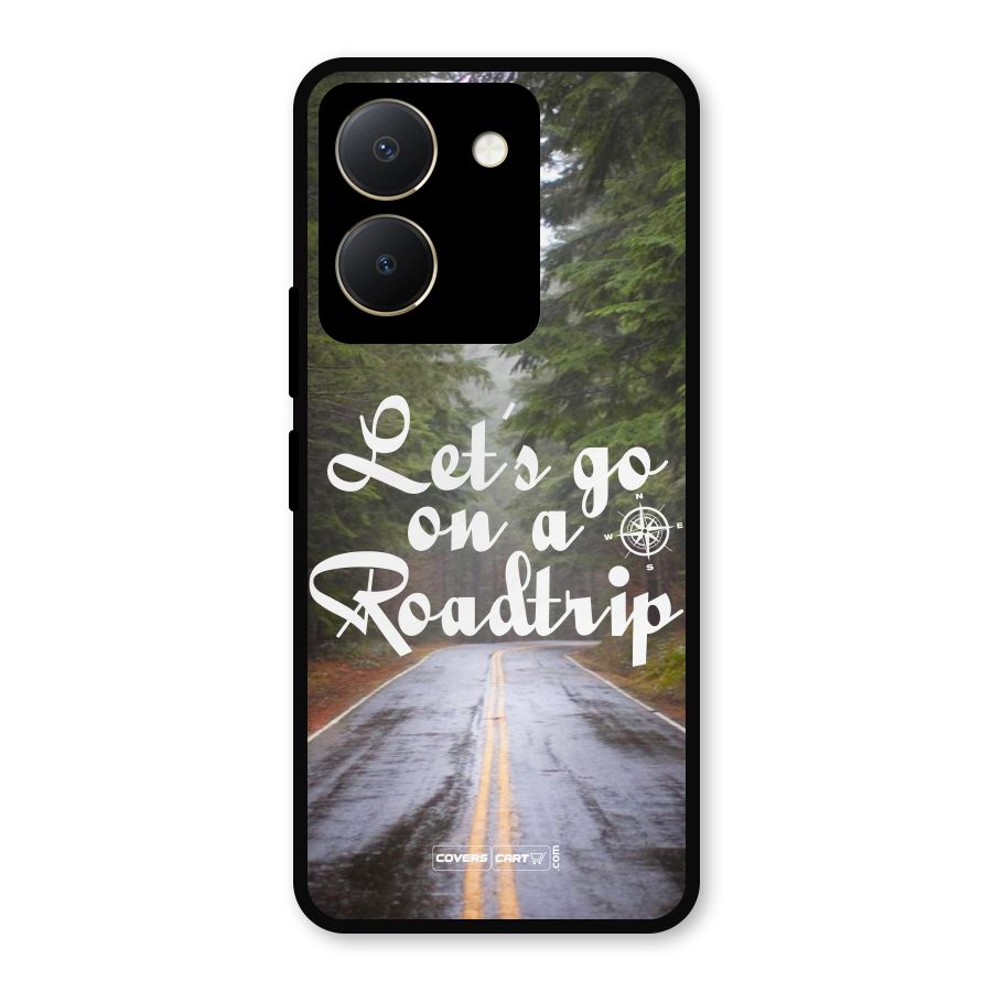 Lets go on a Roadtrip Metal Back Case for Vivo Y36
