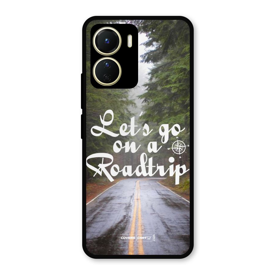 Lets go on a Roadtrip Metal Back Case for Vivo Y56