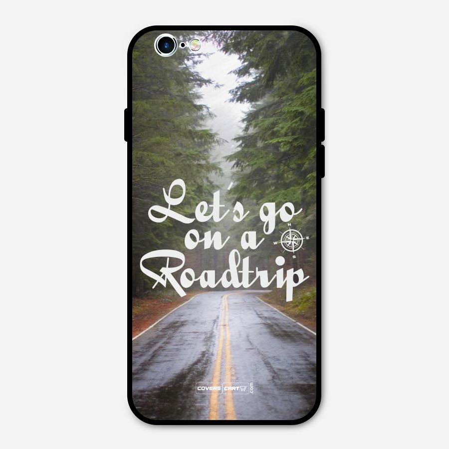 Lets go on a Roadtrip Metal Back Case for iPhone 6 6s