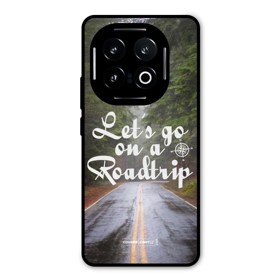 Lets go on a Roadtrip Metal Back Case for iQOO 13