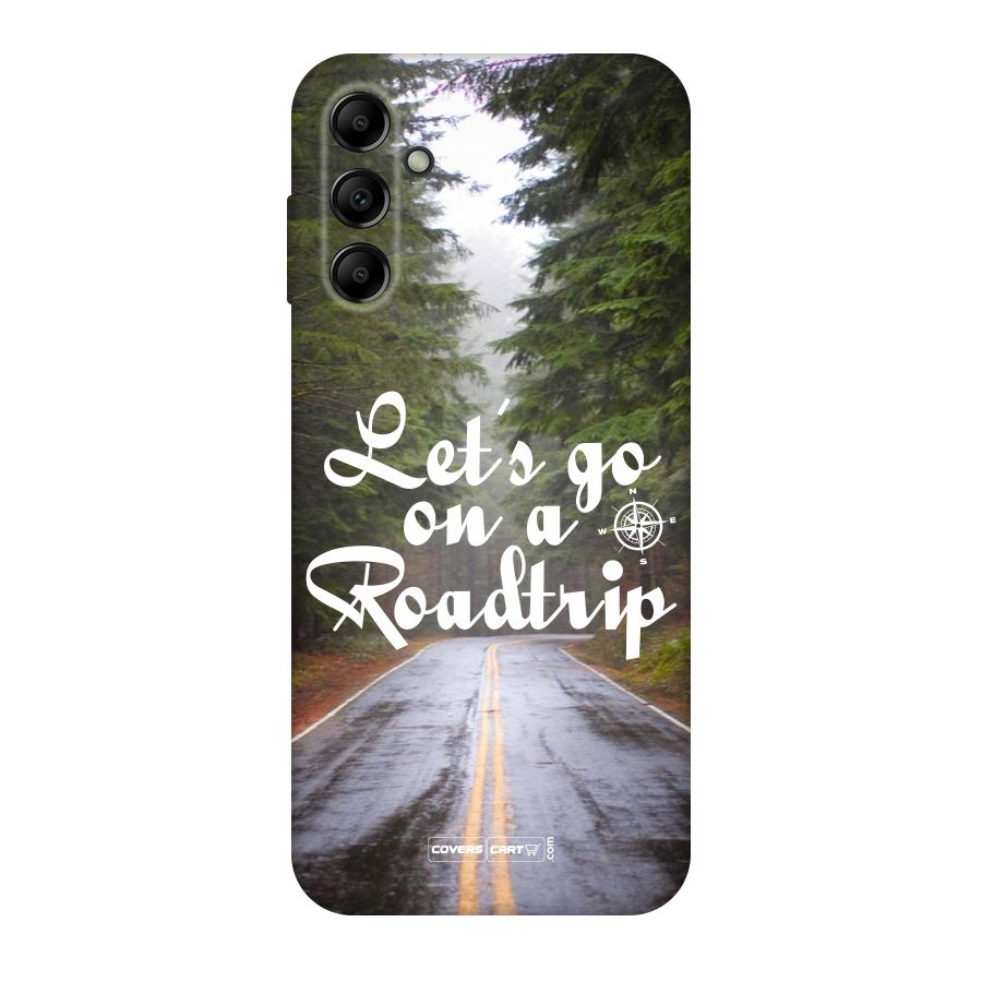 Lets go on a Roadtrip Original Polycarbonate Back Case for Galaxy A14 5G