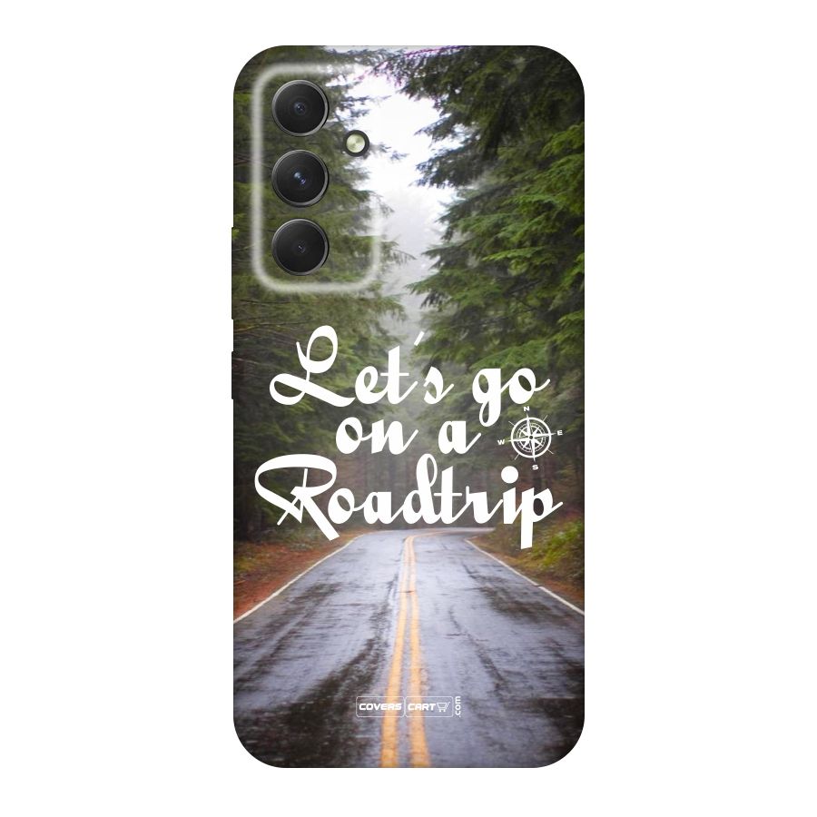 Lets go on a Roadtrip Original Polycarbonate Back Case for Galaxy A54