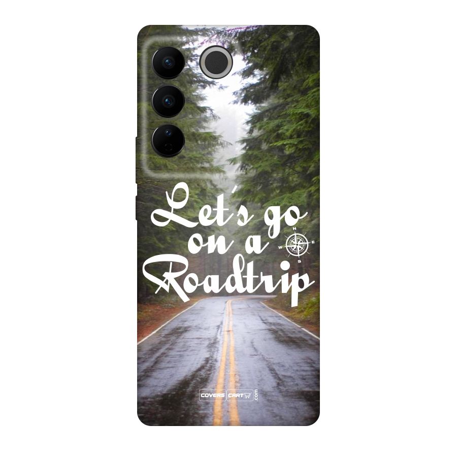 Lets go on a Roadtrip Original Polycarbonate Back Case for Vivo V27
