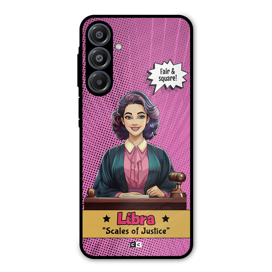 Libra Justice Metal Back Case for Galaxy A16 5G