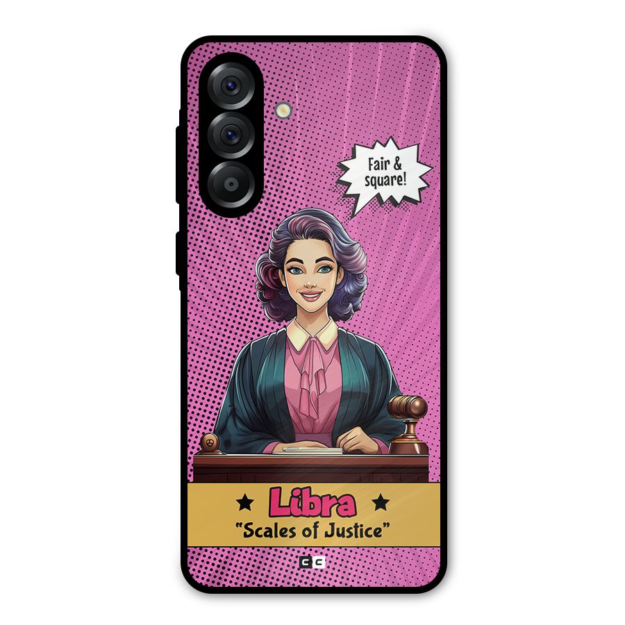 Libra Justice Metal Back Case for Galaxy A56