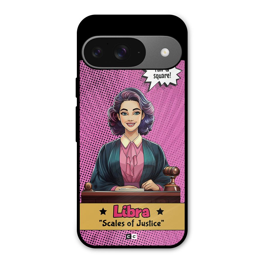 Libra Justice Metal Back Case for Google Pixel 9