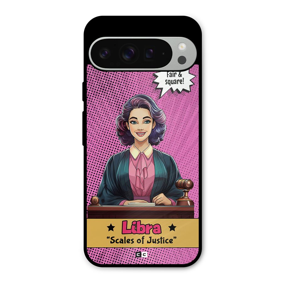 Libra Justice Metal Back Case for Google Pixel 9 Pro XL