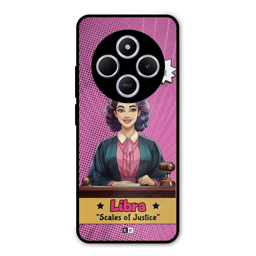 Libra Justice Metal Back Case for Poco M7