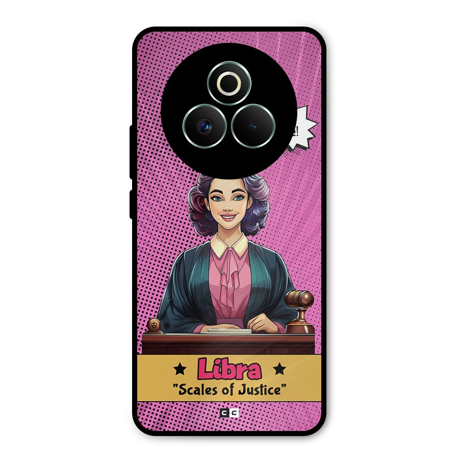 Libra Justice Metal Back Case for Realme P3 Pro