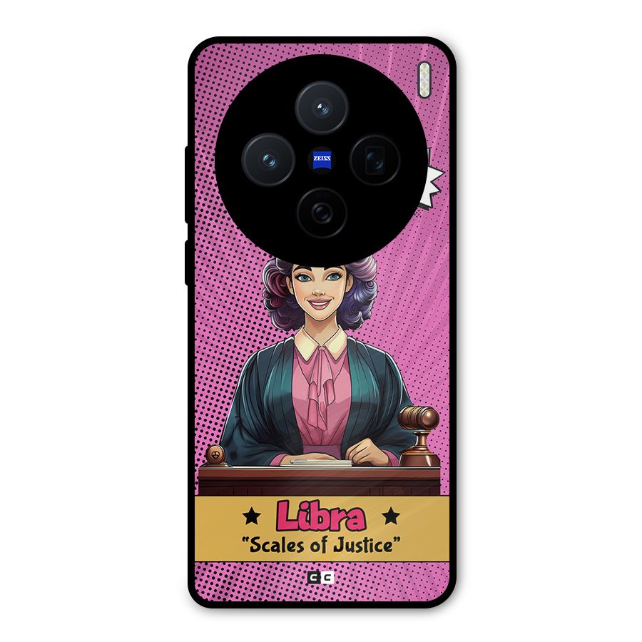 Libra Justice Metal Back Case for Vivo X200