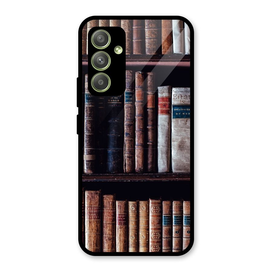 Library Love Glass Back Case for Galaxy A54