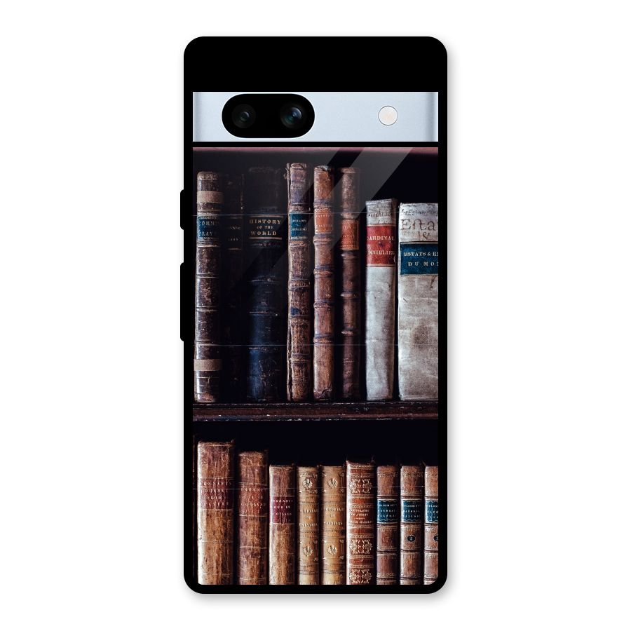 Library Love Glass Back Case for Google Pixel 7a
