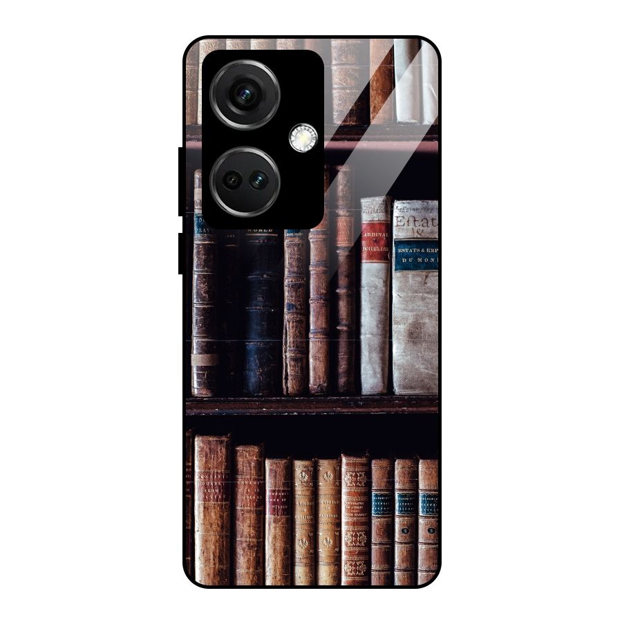 Library Love Glass Back Case for OnePlus Nord CE 3 5G