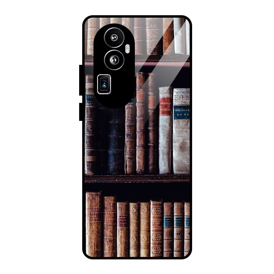Library Love Glass Back Case for Oppo Reno10 Pro Plus