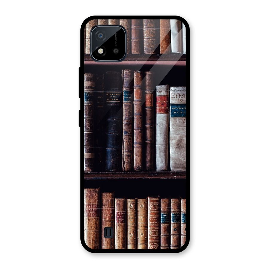 Library Love Glass Back Case for Realme C11 2021