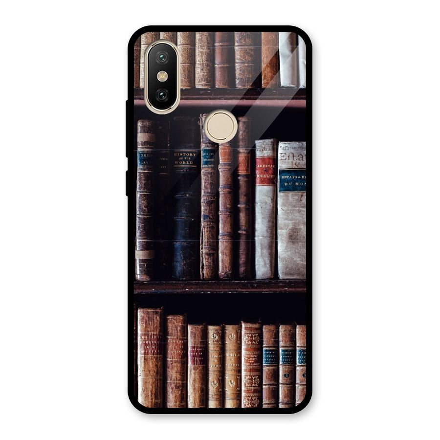 Library Love Glass Back Case for Redmi A2