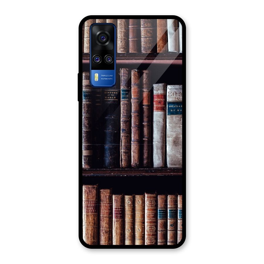 Library Love Glass Back Case for Vivo Y31