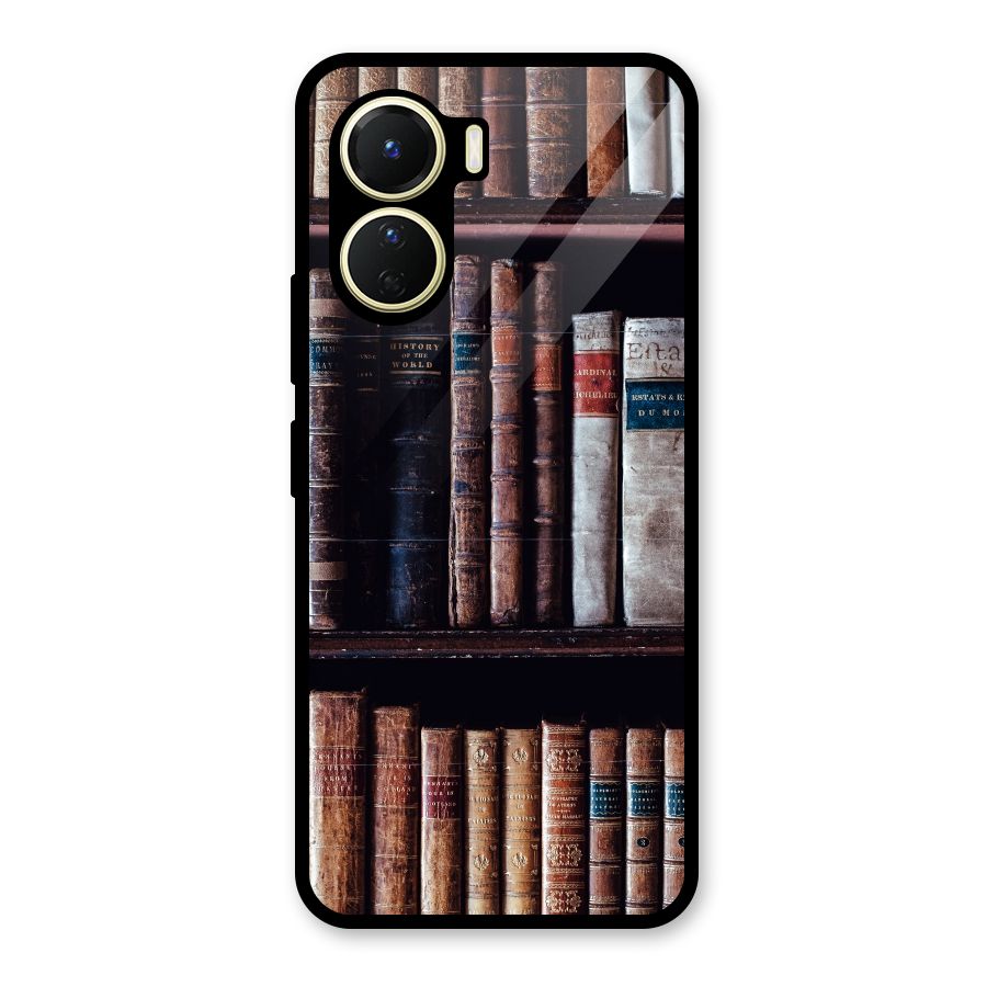 Library Love Glass Back Case for Vivo Y56