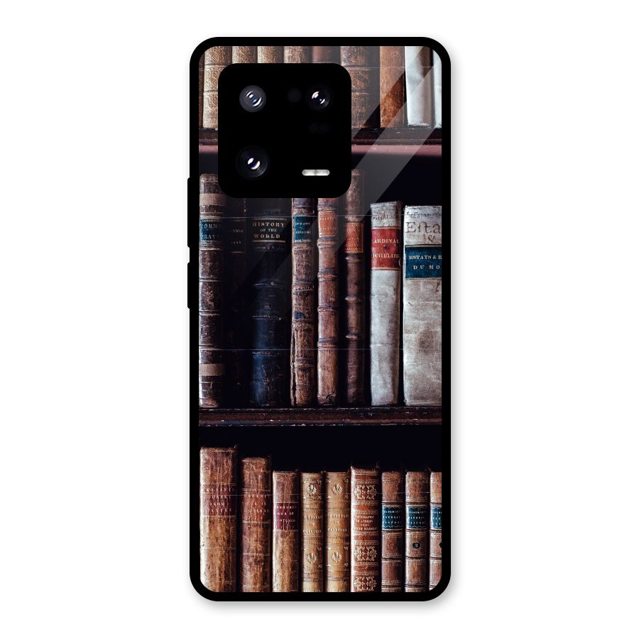 Library Love Glass Back Case for Xiaomi 13 Pro