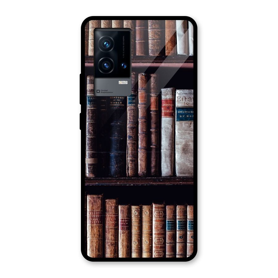 Library Love Glass Back Case for iQOO 9 5G