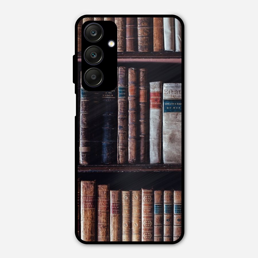 Library Love Metal Back Case for Galaxy A25 5G